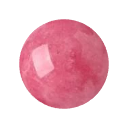 Pink Rose gemstone bead for custom bracelets