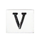 Titanium steel_V bead close-up for custom gemstone bracelet design