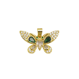 Butterfly4 Bead gemstone bead for custom bracelets