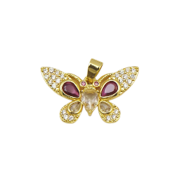 Butterfly1 Bead gemstone bead for custom bracelets