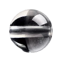Clear Quartz bead close-up for custom gemstone bracelet design
