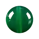 Green Agate bead close-up for custom gemstone bracelet design