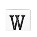 Titanium steel_W bead close-up for custom gemstone bracelet design