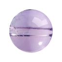 Bolivian Amethyst gemstone bead for custom bracelets