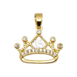 Crown1 Bead gemstone bead for custom bracelets