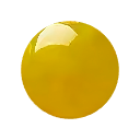 Yellow Agate bead close-up for custom gemstone bracelet design