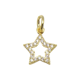 Stars bead close-up for custom gemstone bracelet design